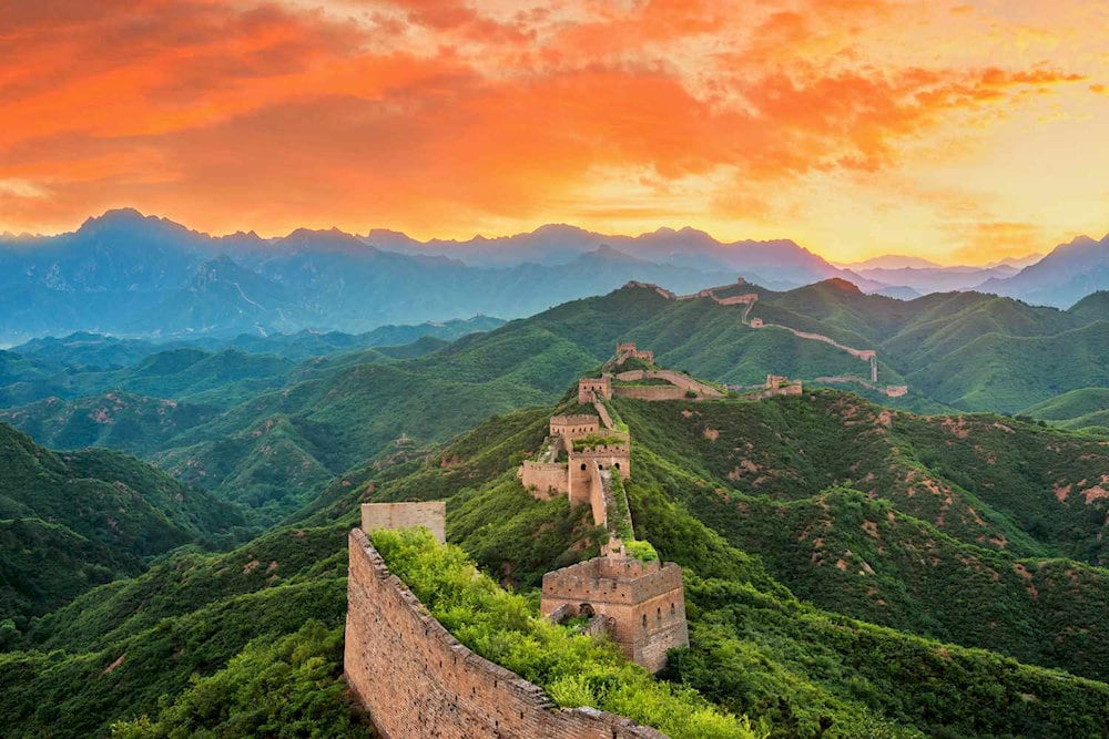 The Great Wall is a symbol of the strength and grandeur of ancient Chinese dynasties